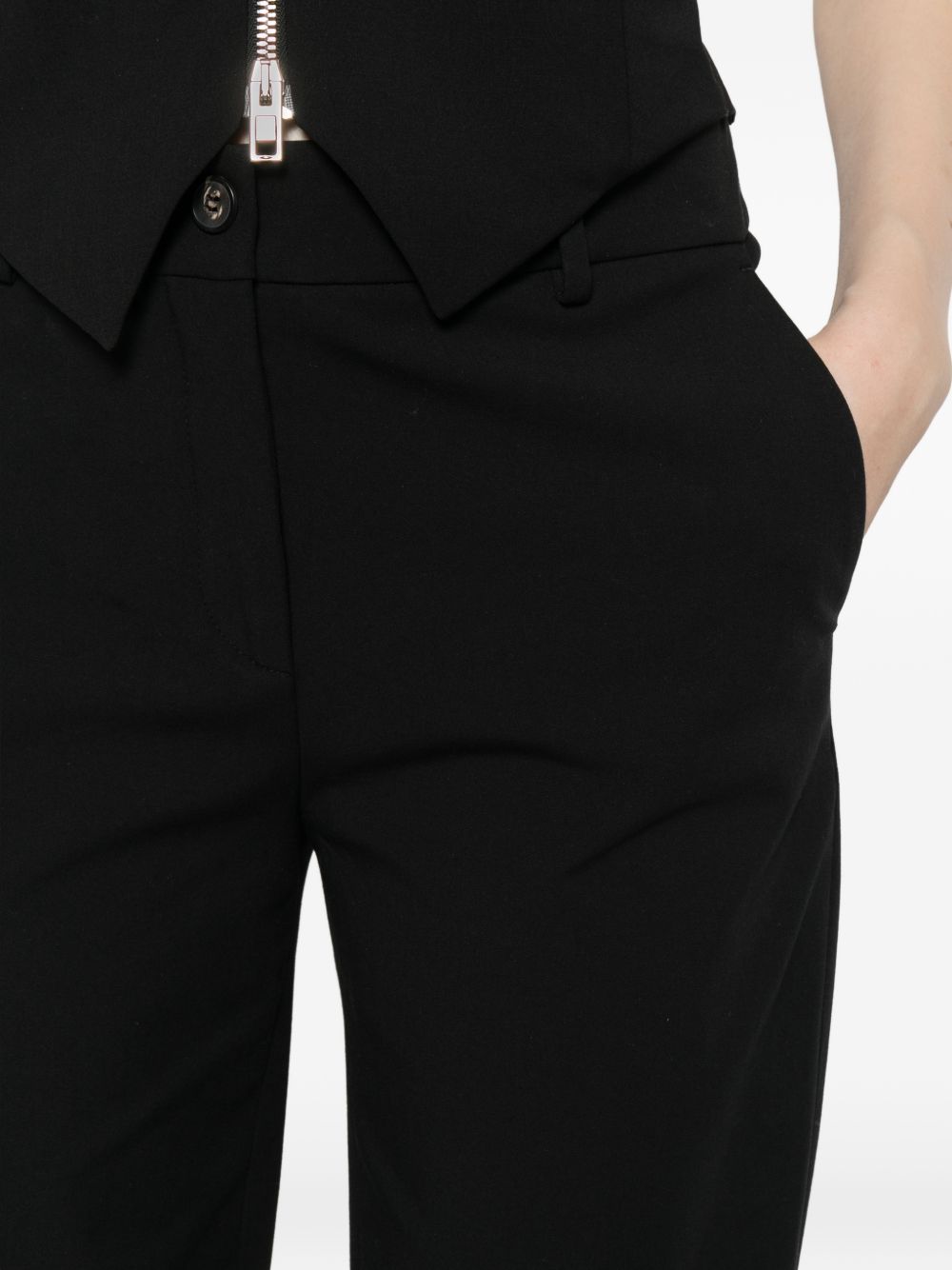 Pantalon large en coton Via Masini