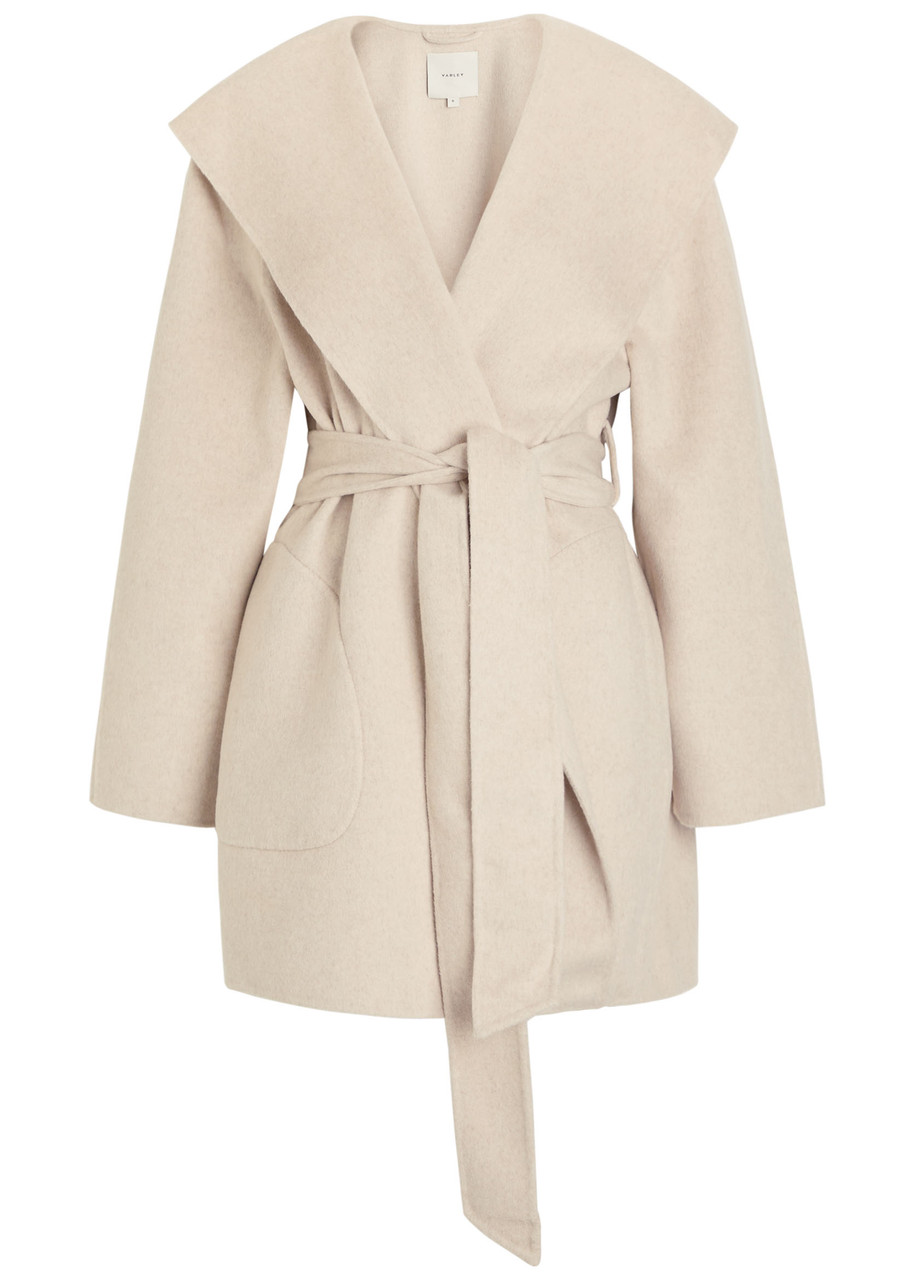 Edgemere Belted Wool-blend Coat