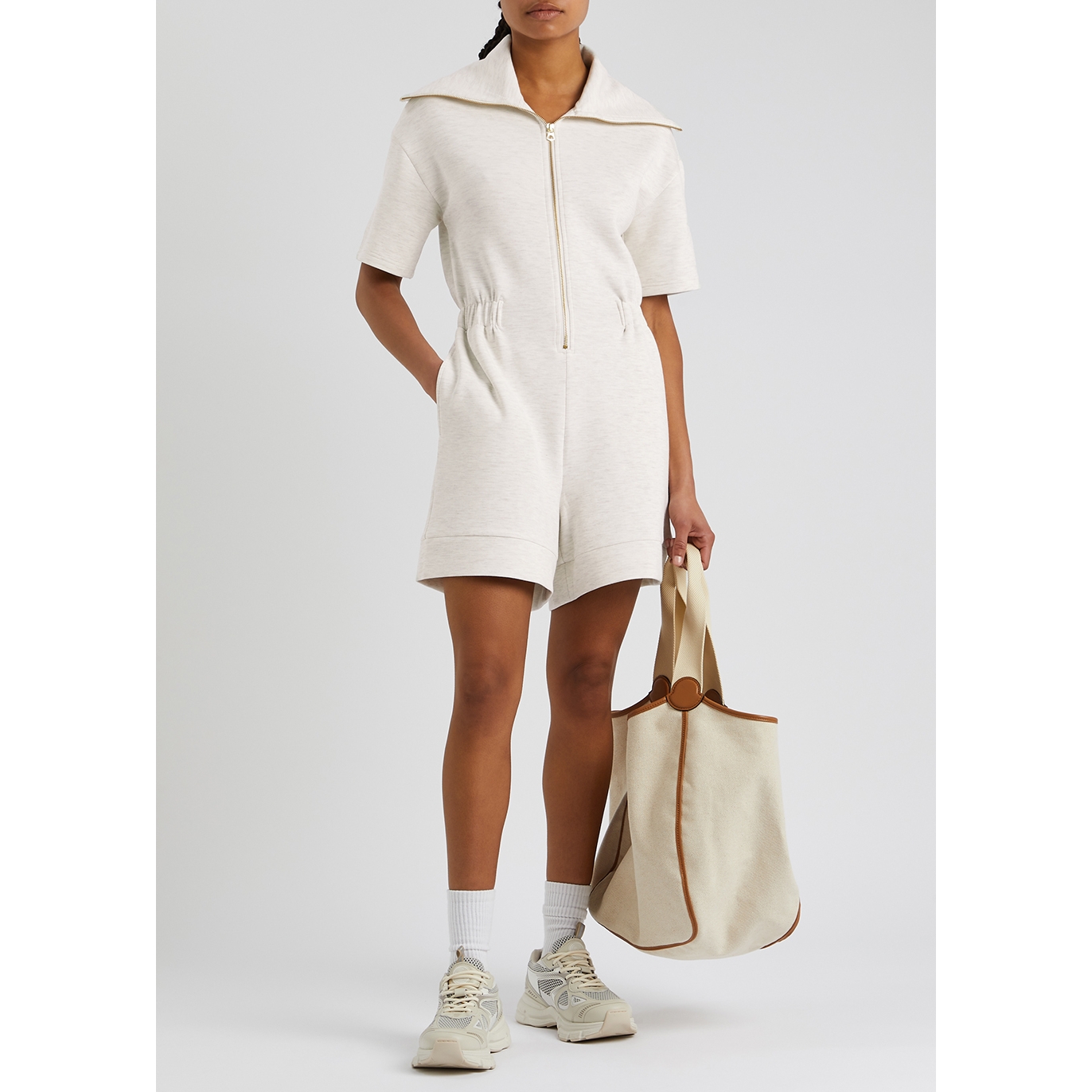 Caldwell Stretch-jersey Playsuit