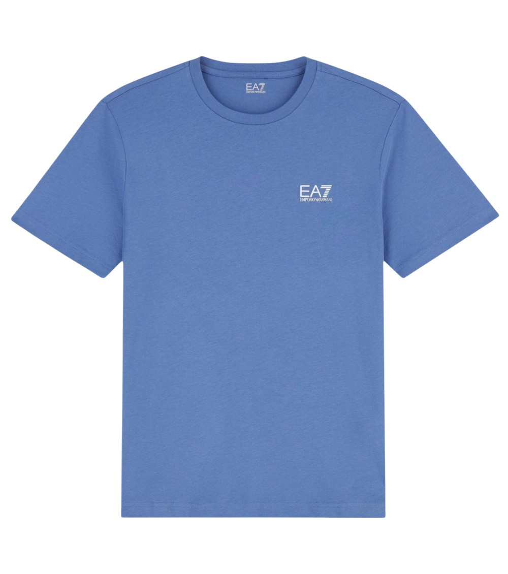 Sky Blue Logo Crew Neck T-Shirt