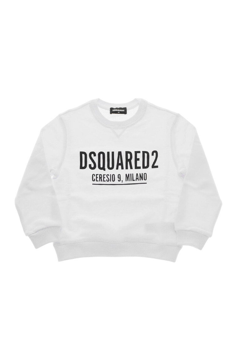 Boys White Regular Sweatshirt