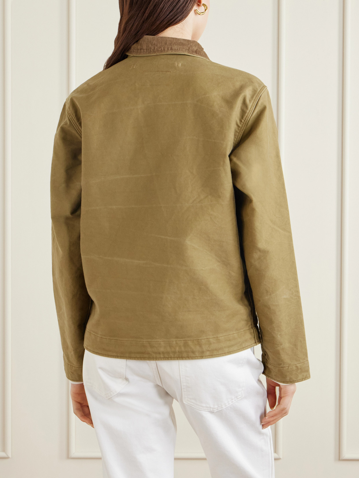 Bower Cotton Jacket - Green