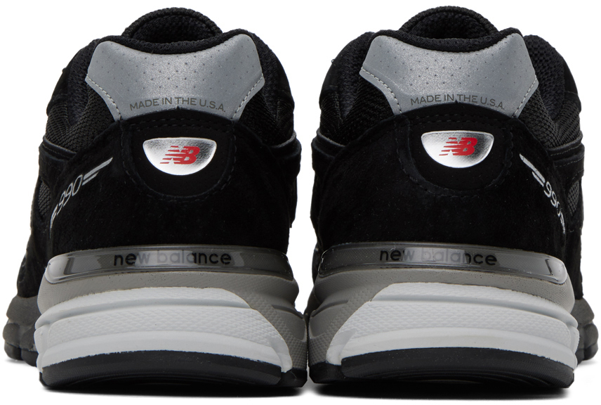 New Balance Black Made in USA 990v4 Sneakers