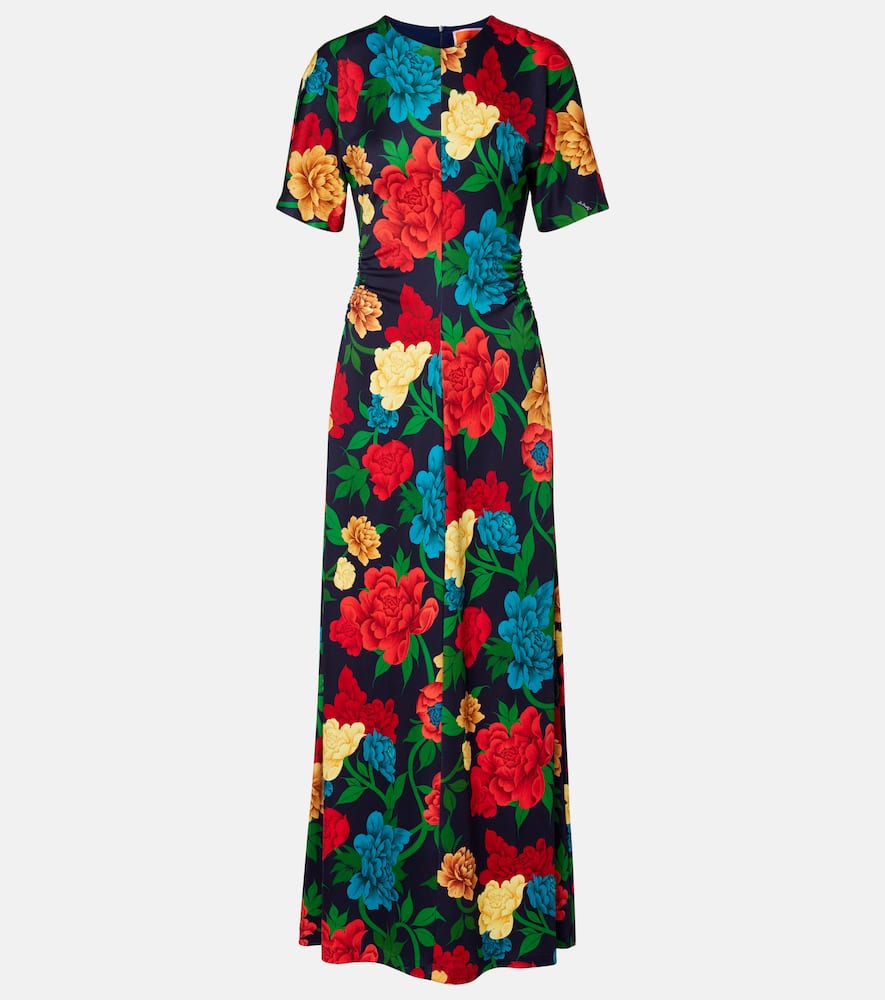 Angelica floral maxi dress