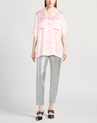 Woman Shirt Pink Size 0 Silk