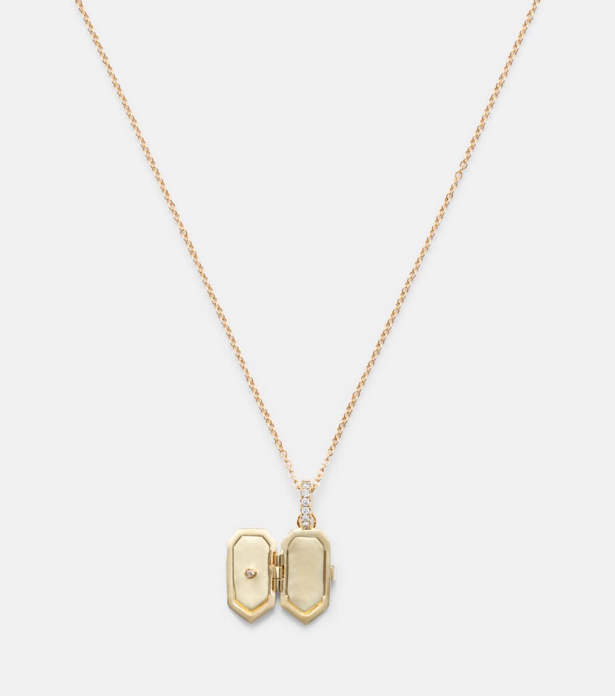Northern Star 10kt gold necklace with diamond