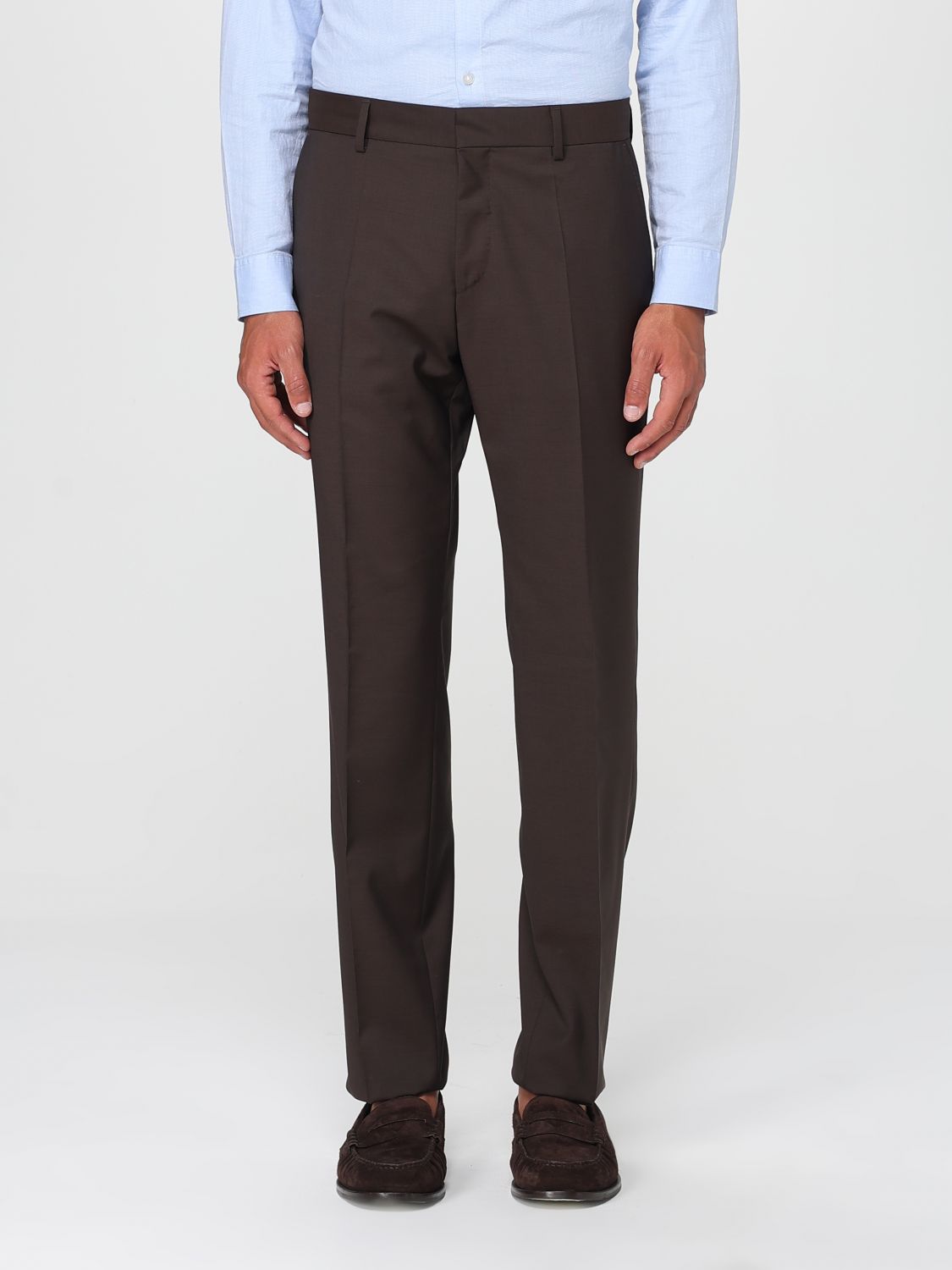 Suit BOSS Men color Brown