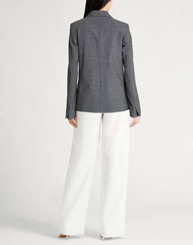 Woman Blazer Lead Size 4 Merino Wool, Polyamide