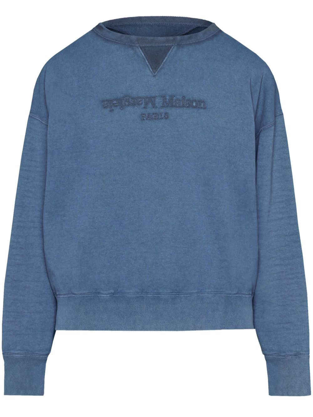 Maison Margiela | Reverse cotton sweatshirt - Blue | Realry