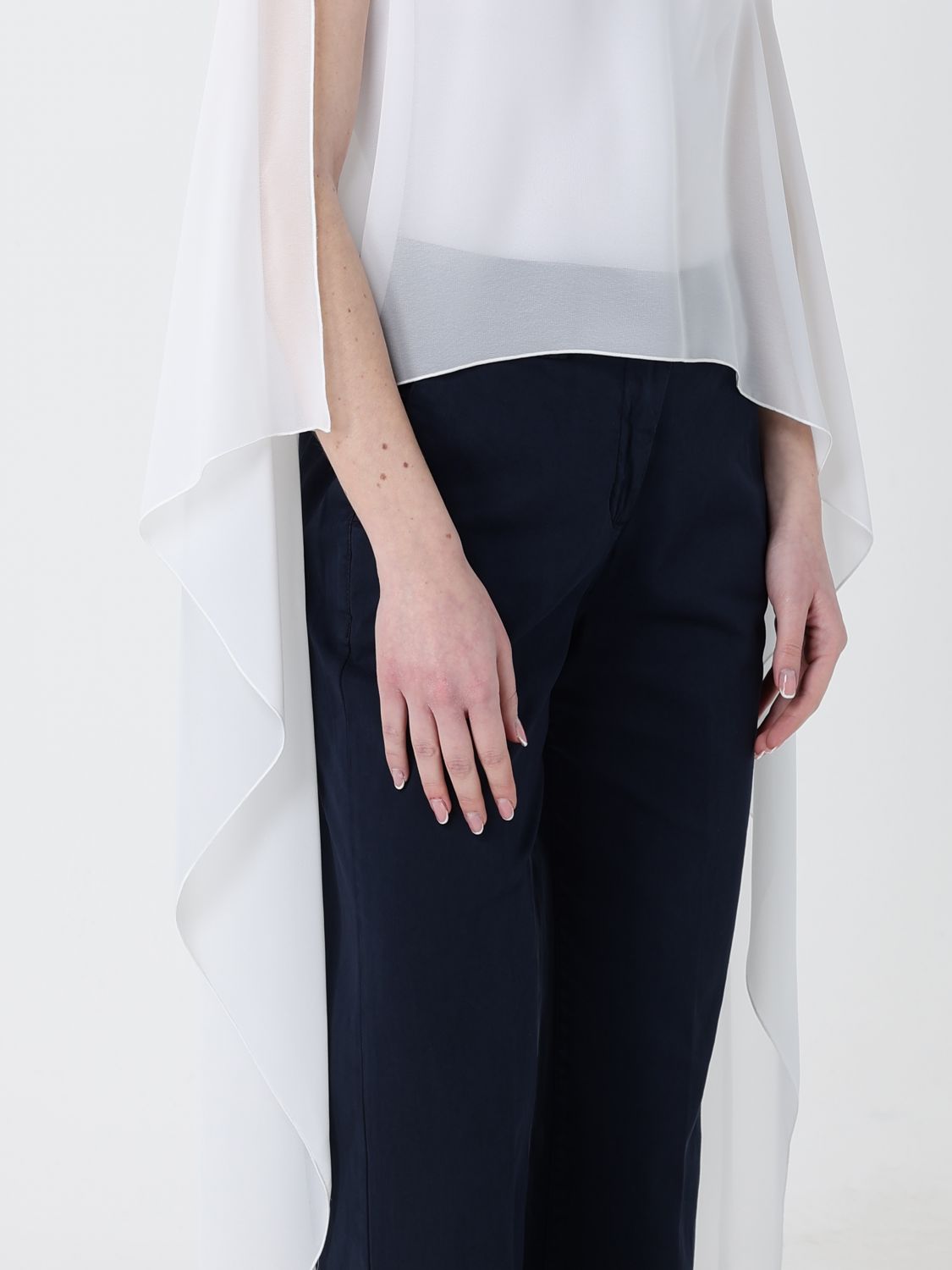 Top Woman color Black