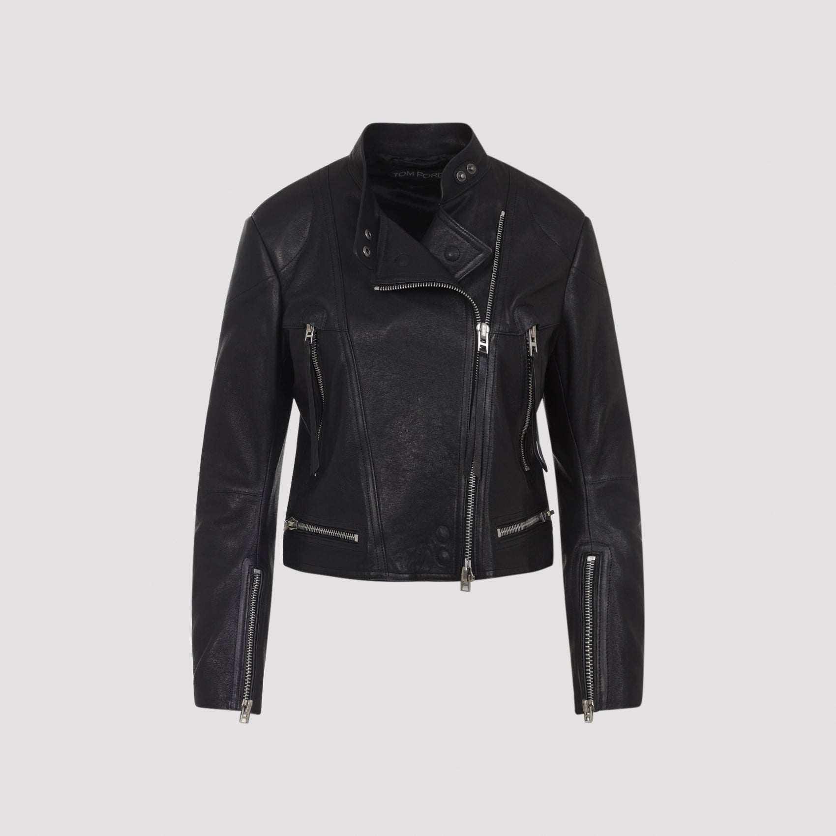 Luxe Leather Mini Jacket for Women