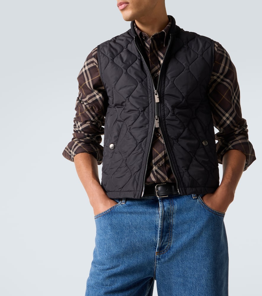 Quilted vest