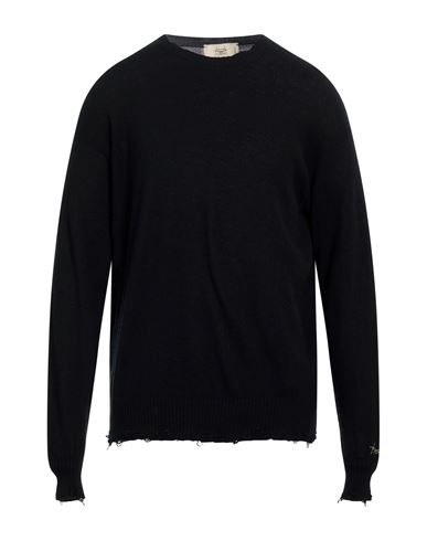 Maison Flâneur Man Sweater Black Size 40 Cashmere