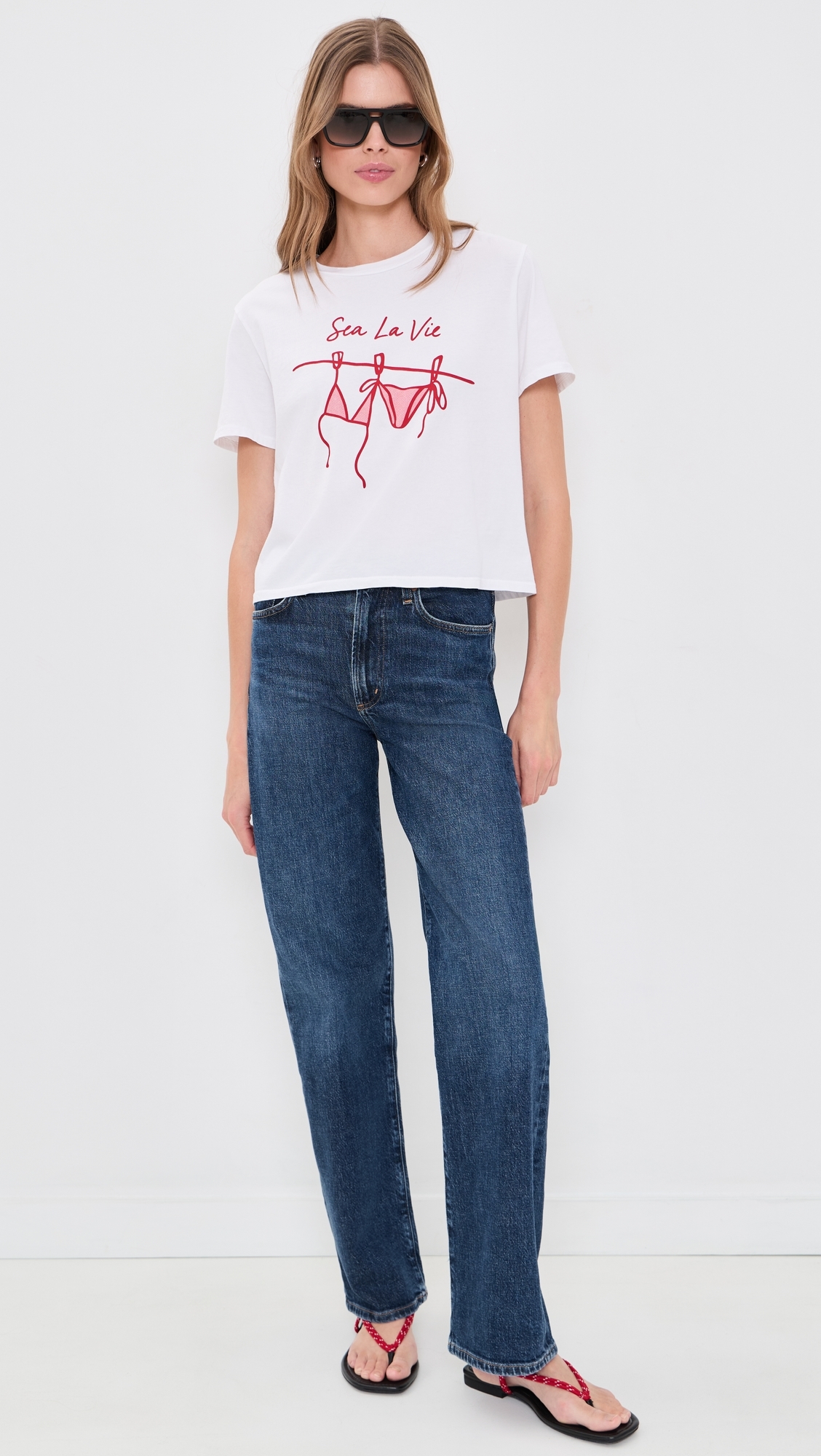 Sea La Vie Everyday Tee White