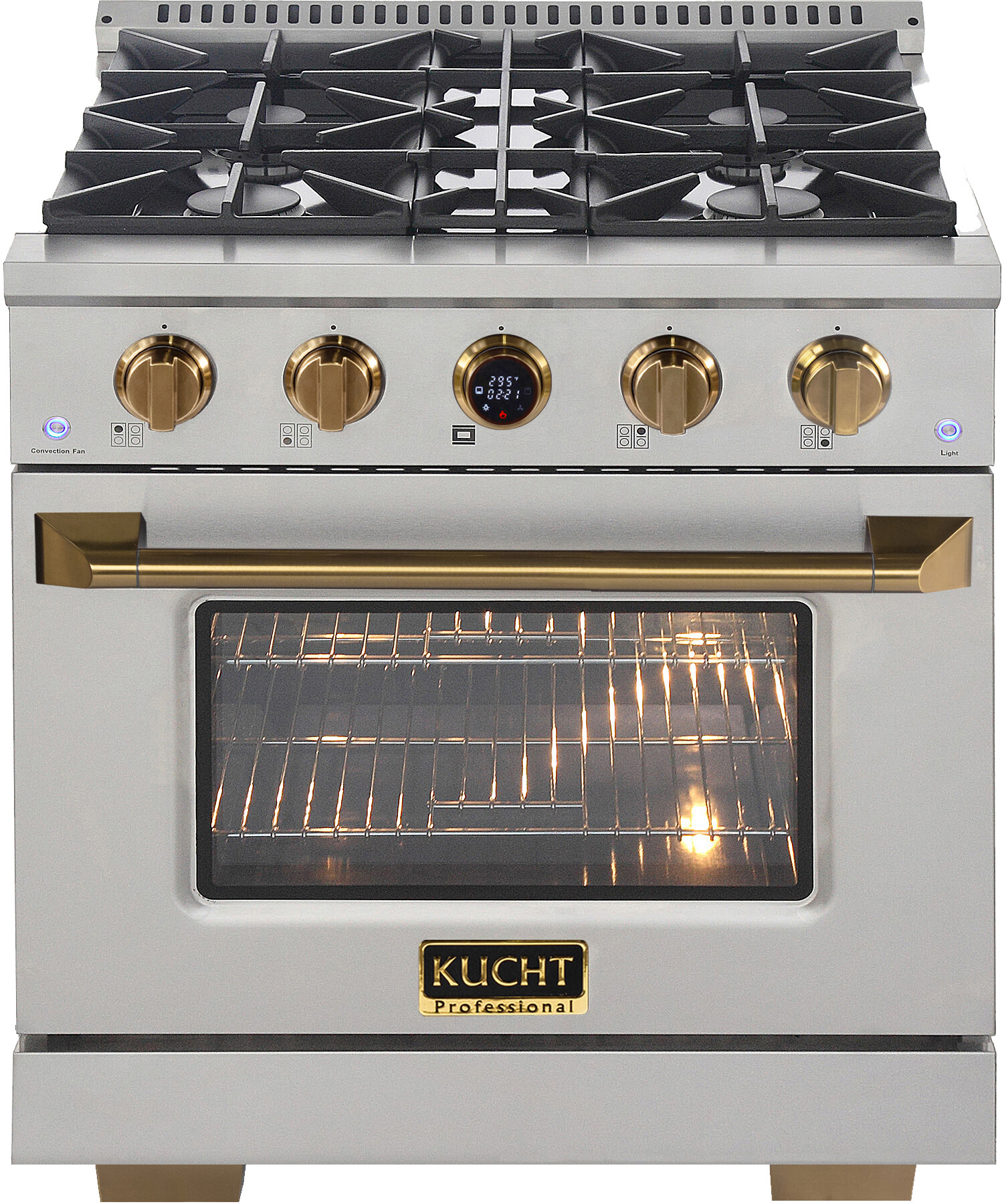 Kucht Professional 30" Dual Fuel Natural Gas Range KXP30G
