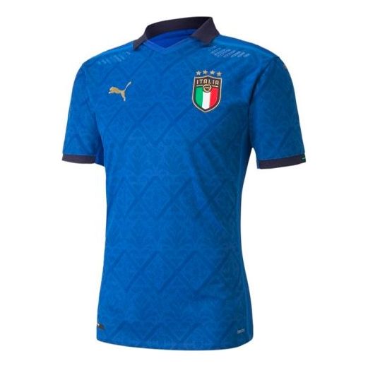 Italy Home Match Shirt 2020 2021 'Blue'