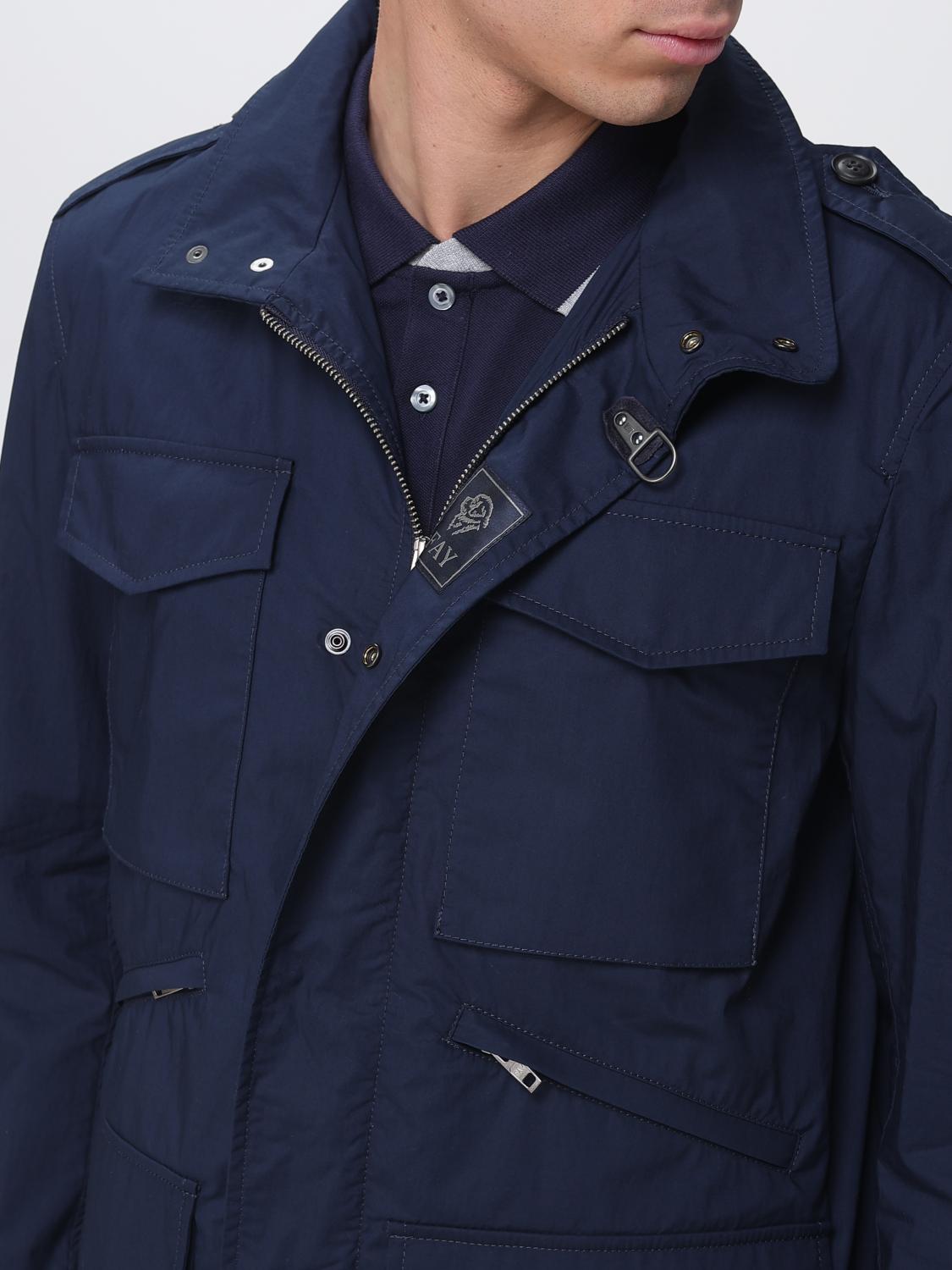 Jacket Men color Blue