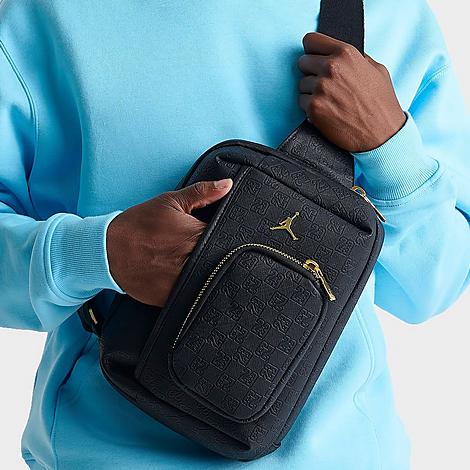 Monogram Sling Bag in Black