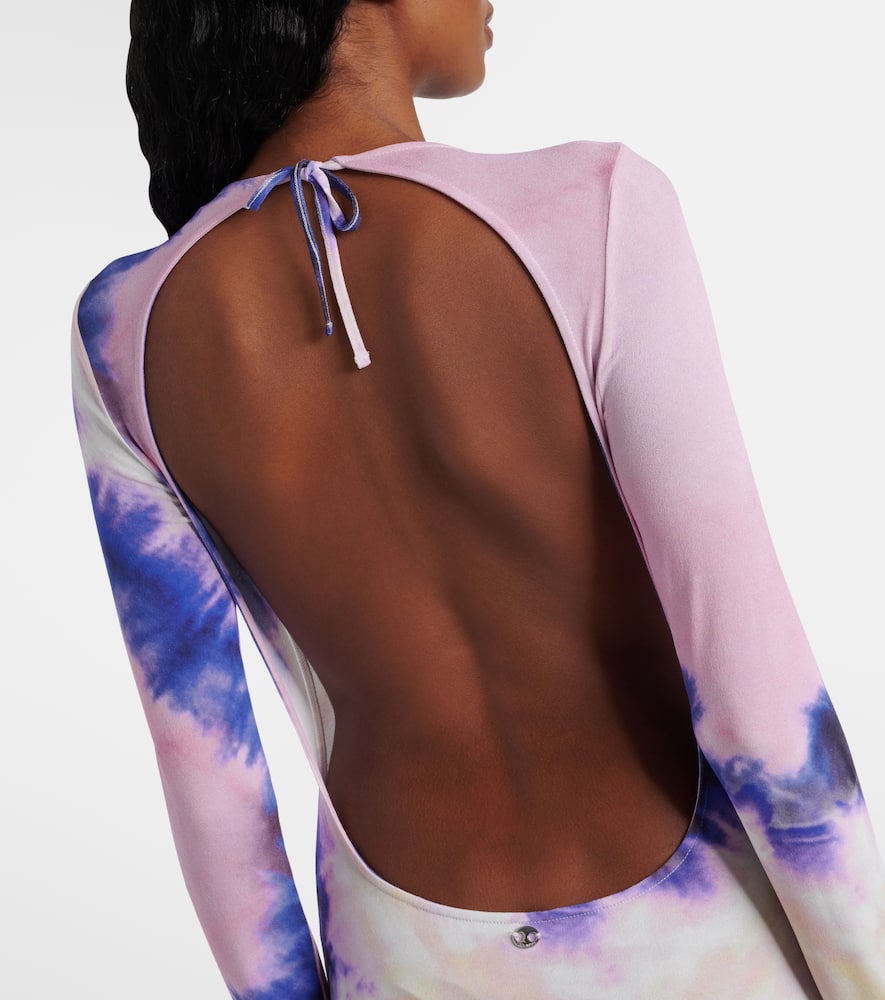 Dyed maxi dress