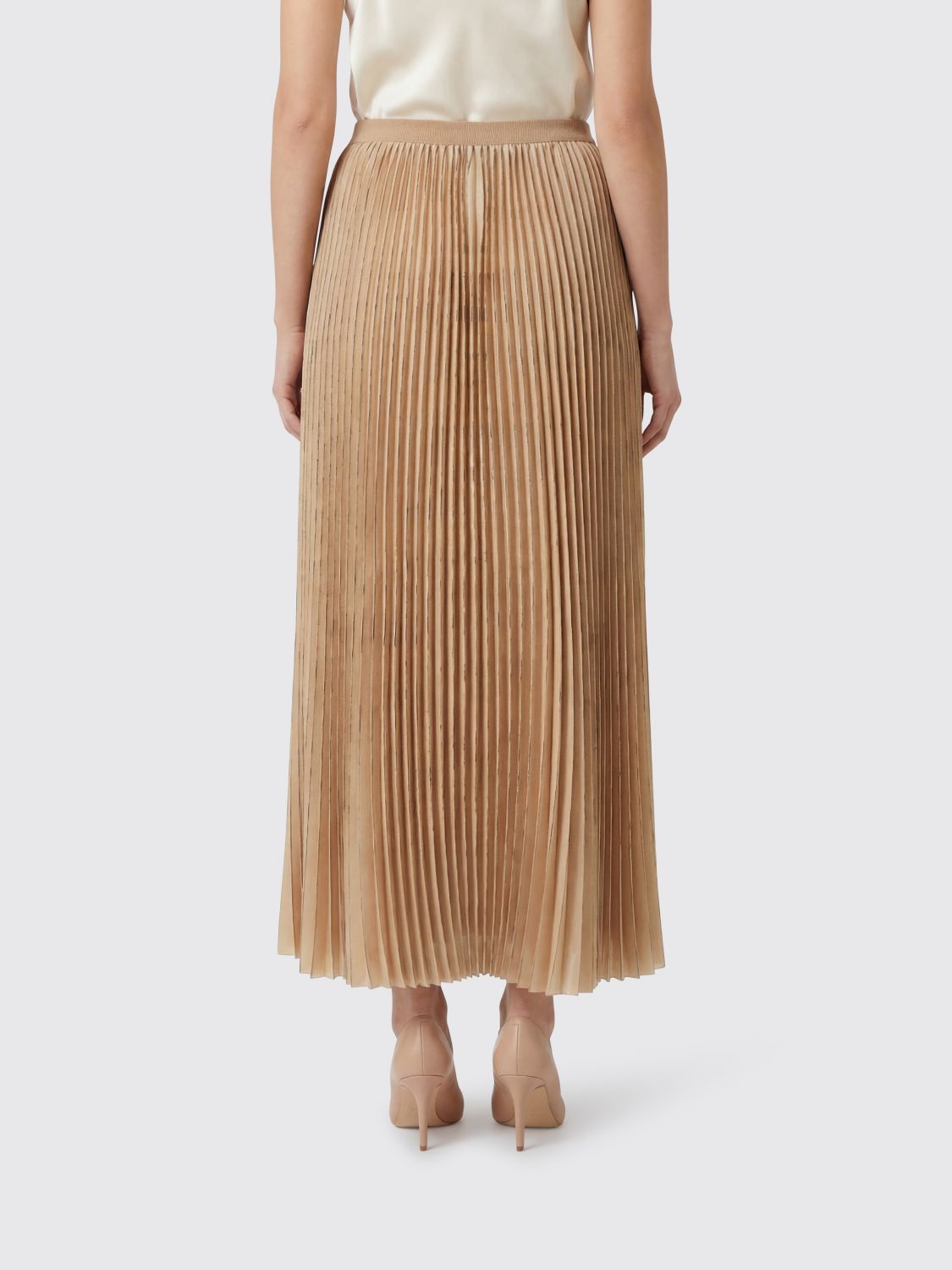 Skirt Woman color Beige