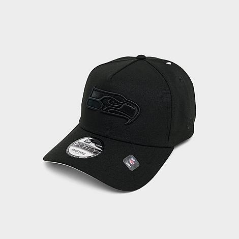 Seattle Seahawks NFL 9FORTY Tonal Snapback Hat in Black