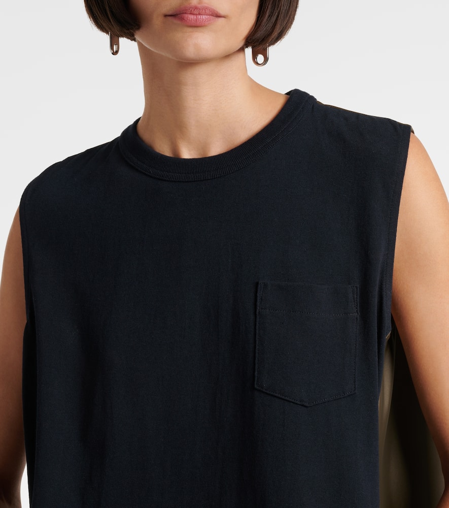 Paneled minidress
