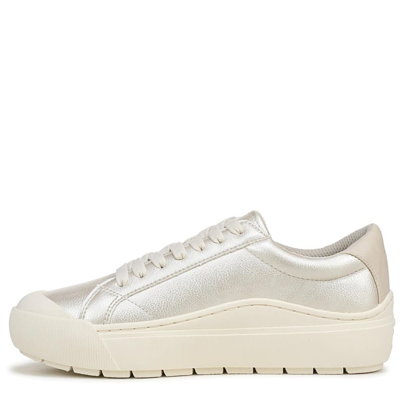 Women's Time Off Sneakers (Off White Pearlized Faux Leather)