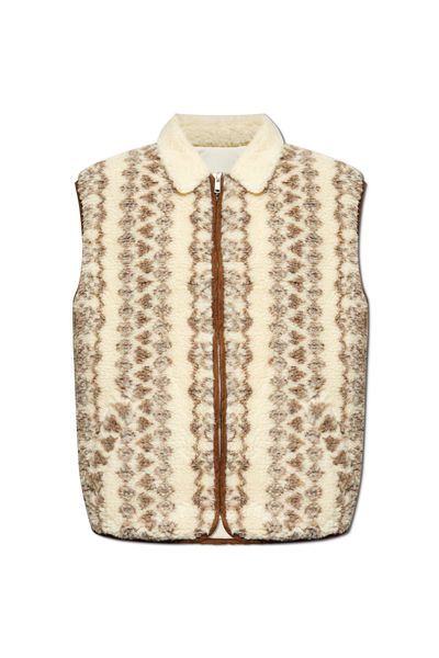 Isabel Marant Patterned Zip-Up Vest