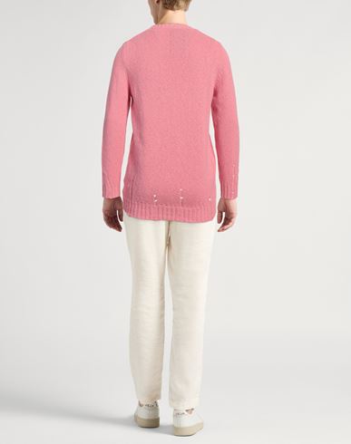Pt Torino Man Sweater Pink Size 40 Cotton, Polyamide