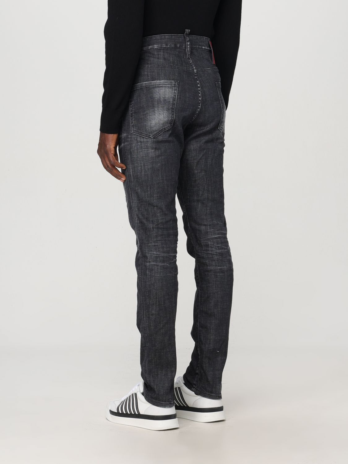 Pants Men color Black