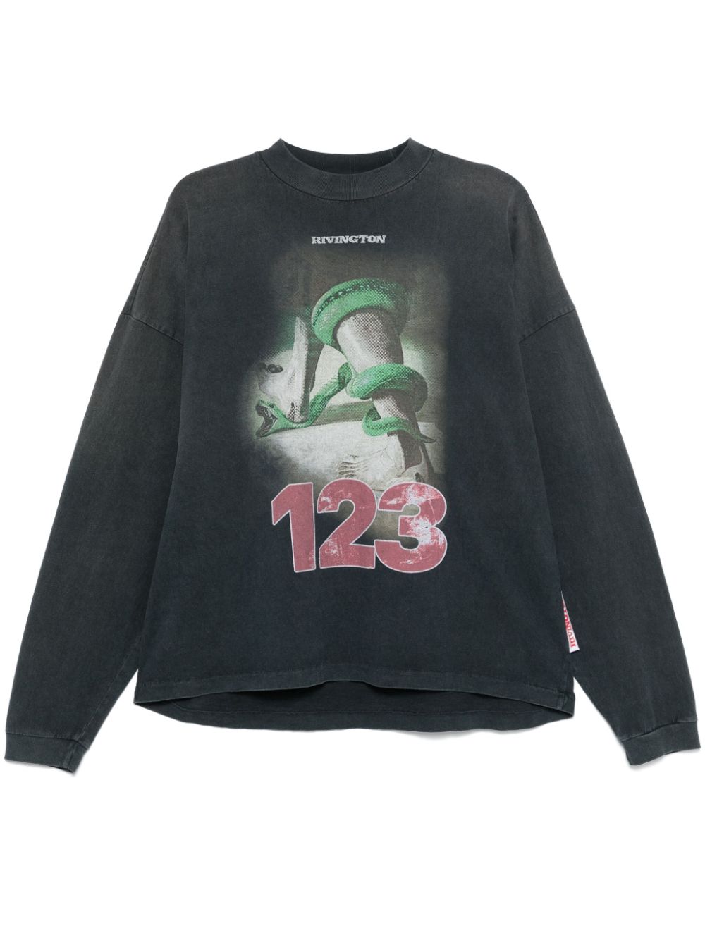 Inri Snake T-shirt - Grey