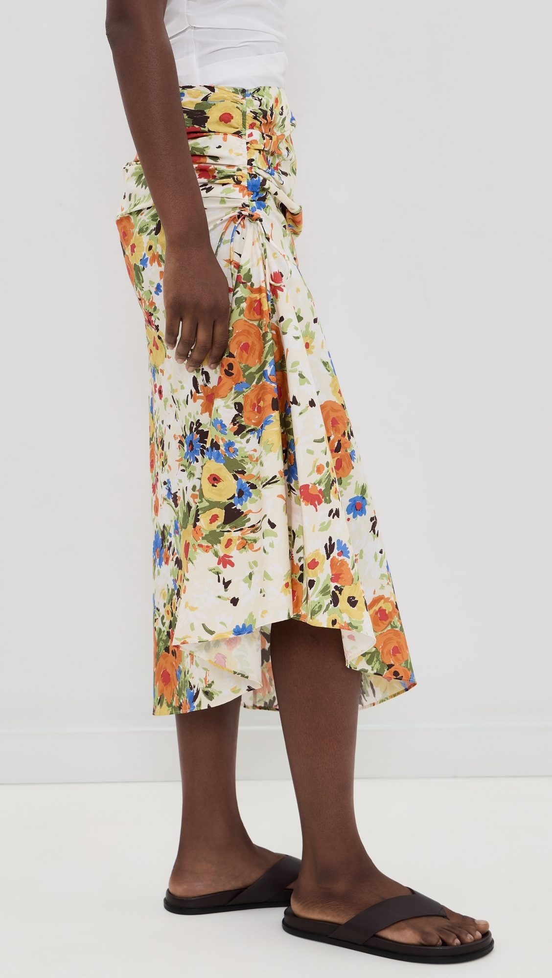 A. L.C. Naomi Skirt Butter/Poppy Multi