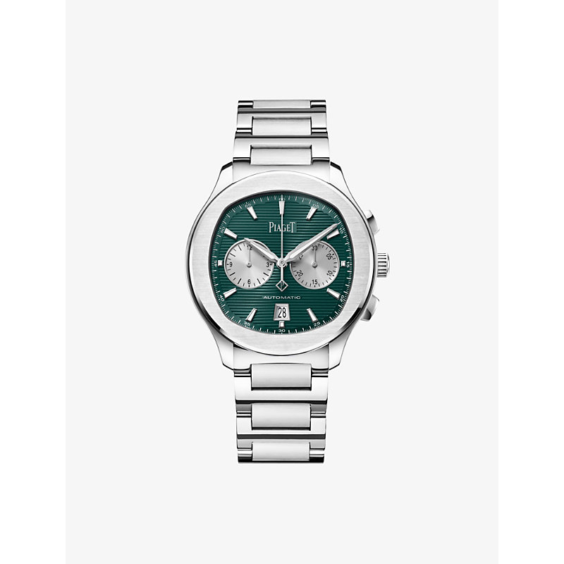 Mens Polo Chronograph Stainless-Steel Watch 42mm