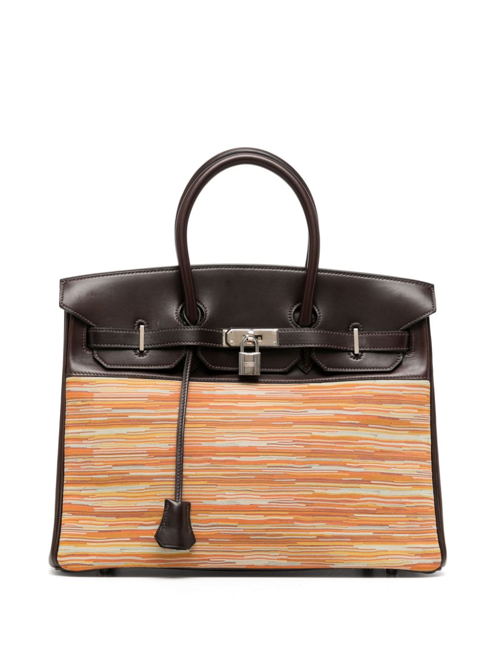 2003 pre-owned Birkin 35 handbag - Brown