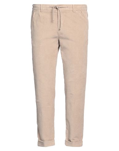 Man Pants Beige Size XXL Cotton, Elastane