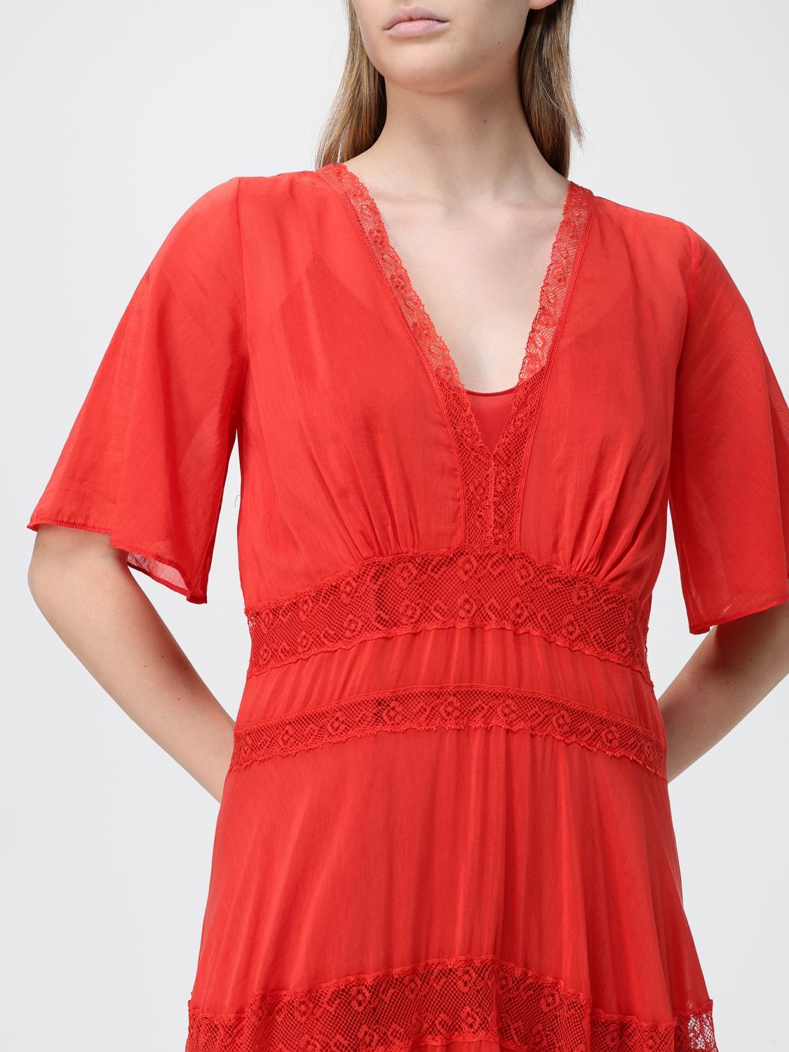 Dress Woman color Red