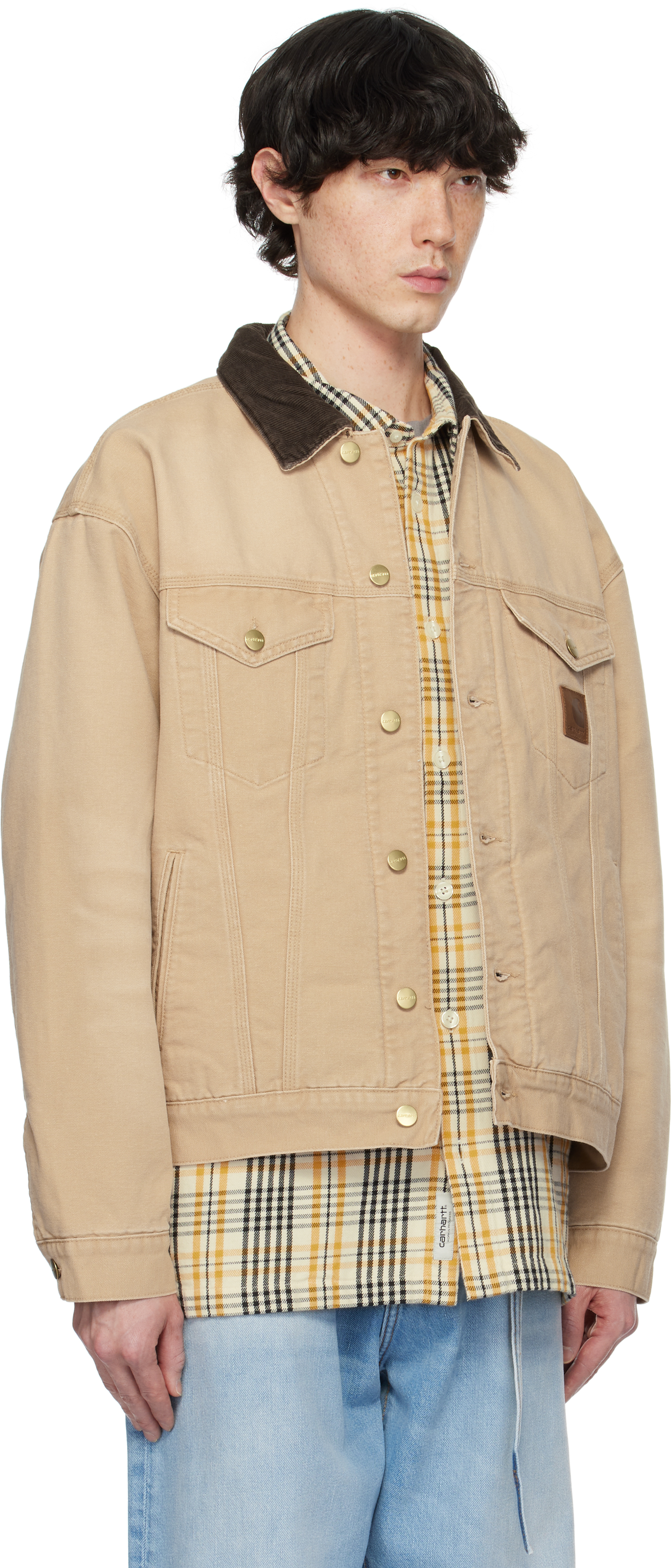Carhartt Work In Progress タン Dayton トラッカージャケット