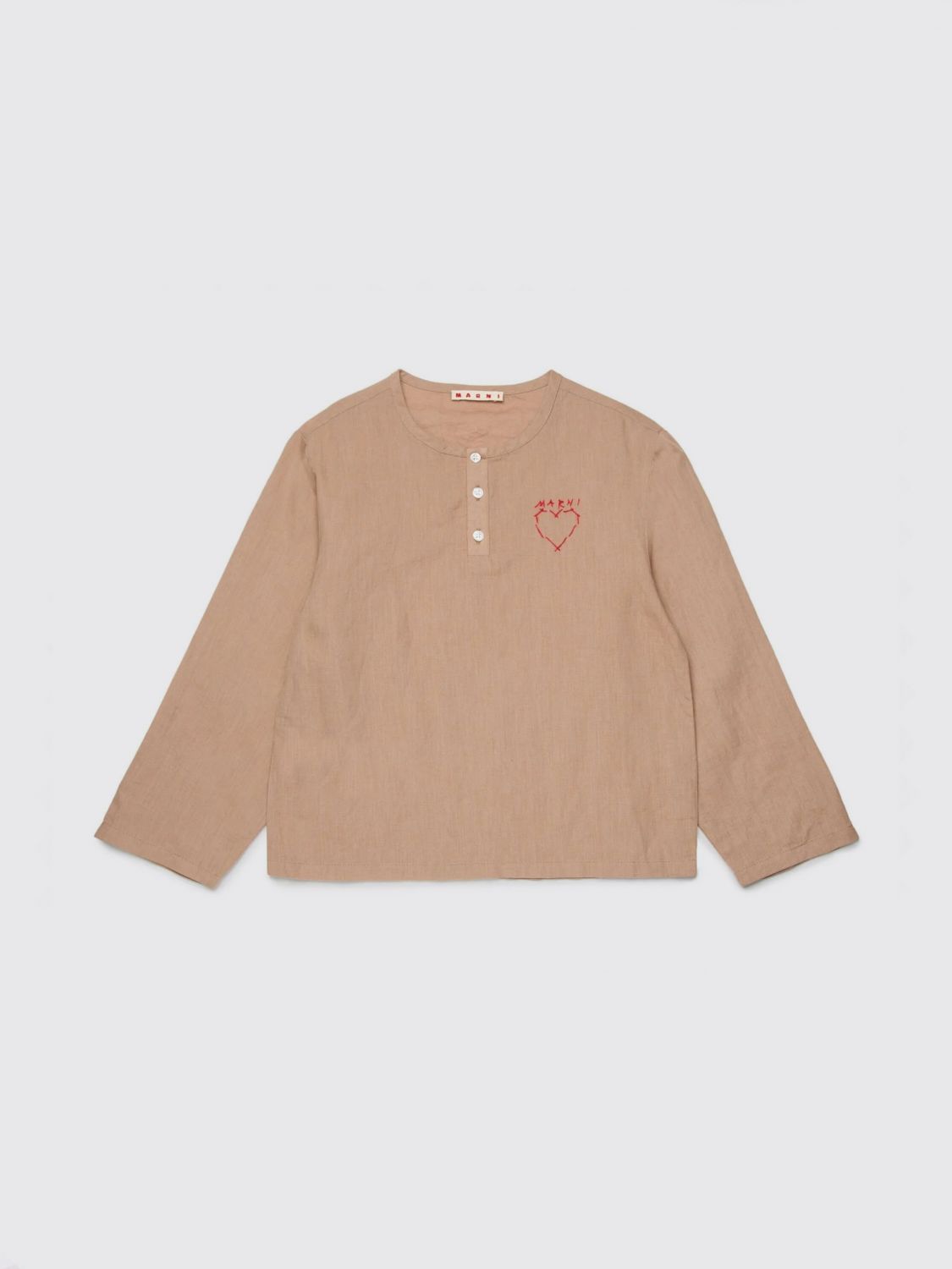 Shirt Kids color Brown