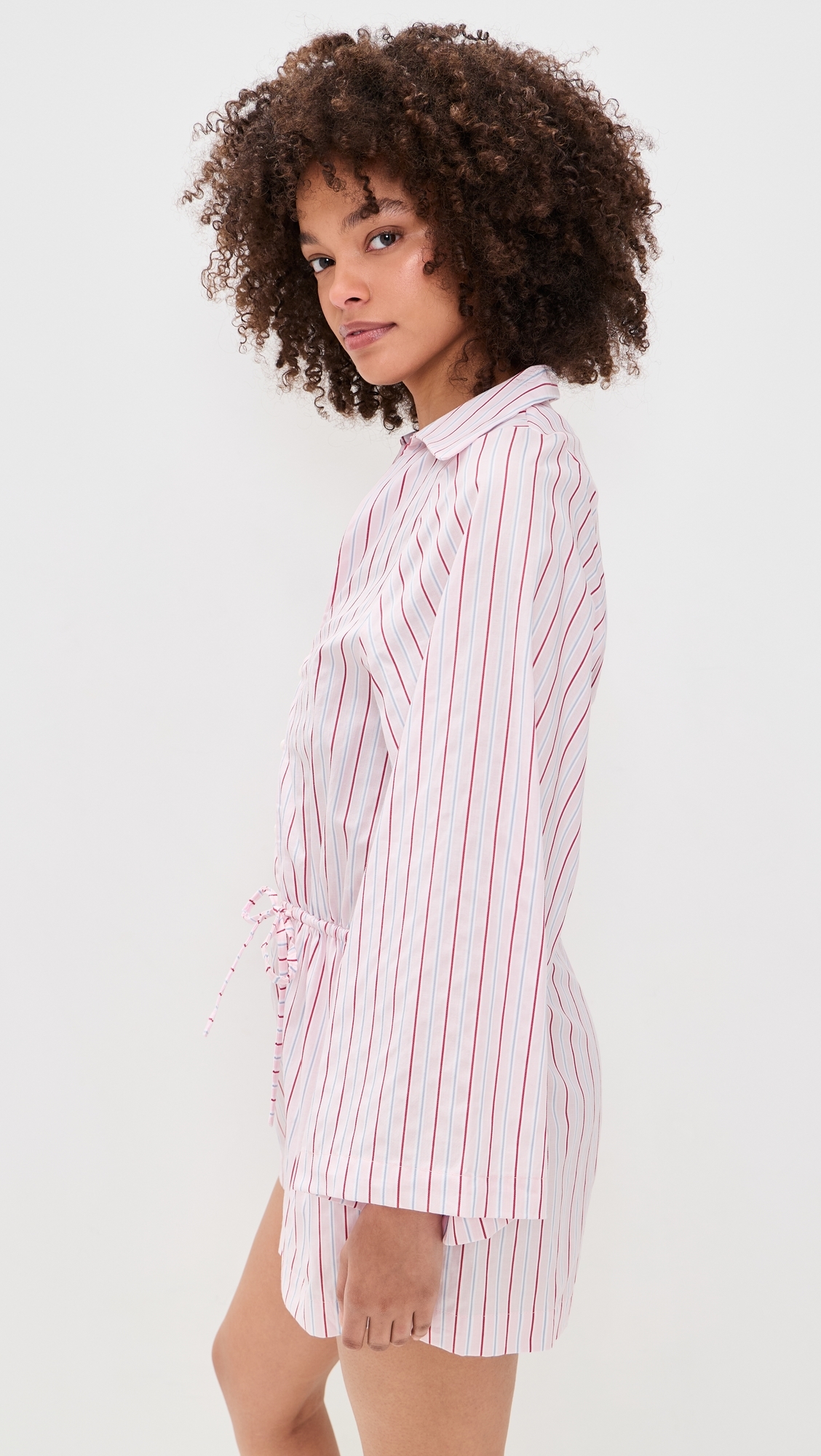 Aksel Romper Fiori Stripe Palazzo