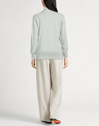 Jil Sander Woman Turtleneck Sky blue Size 4 Cashmere