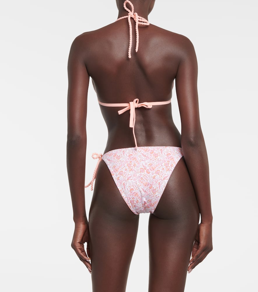 Muskmelon Bay triangle bikini bottoms