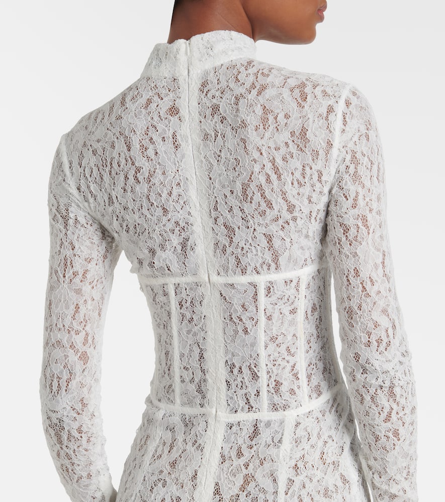 Isadora lace corset gown