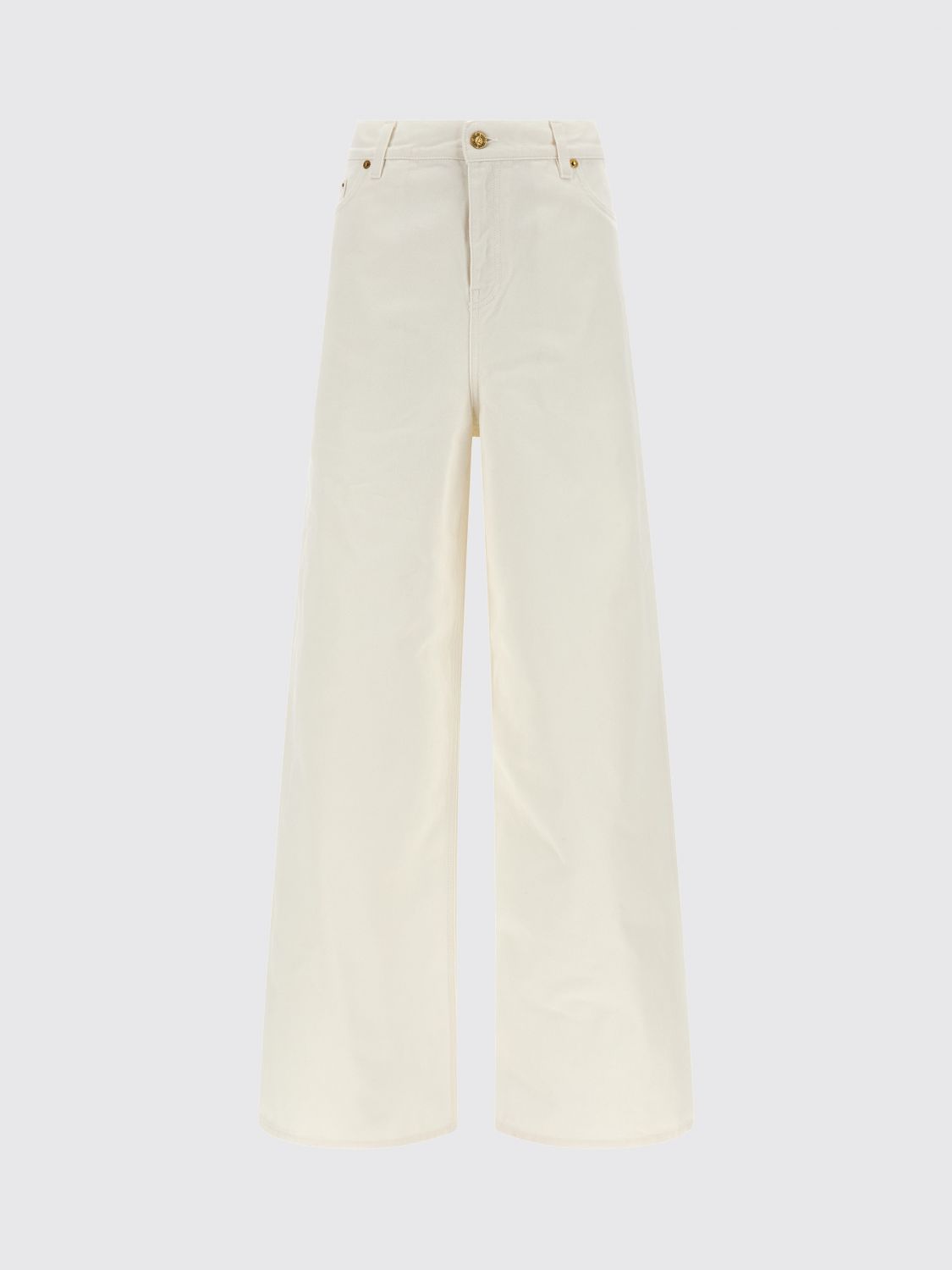 Jeans Woman color White