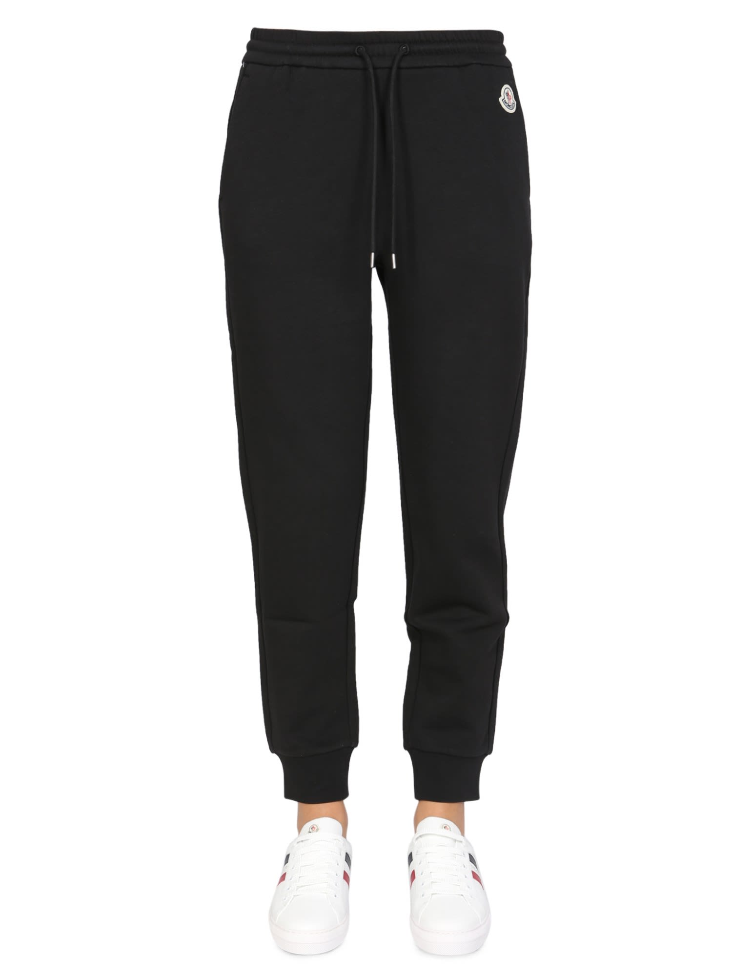 Jogging Pants With Logo Patch