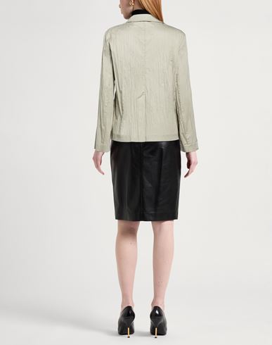 Woman Blazer Sage green Size 4 Cotton