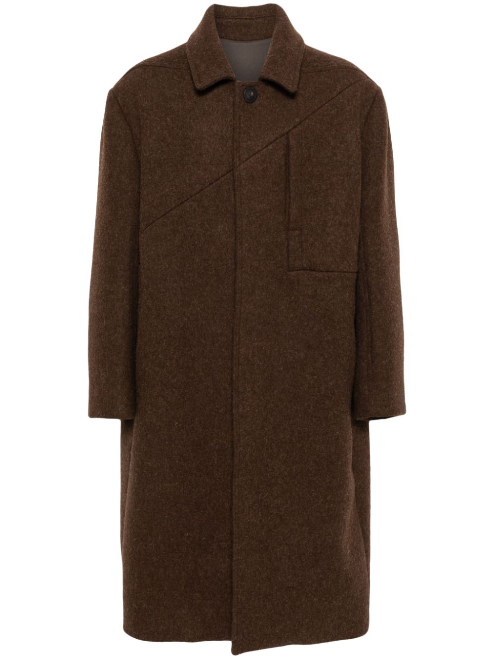 Jumbo Mac coat - Brown