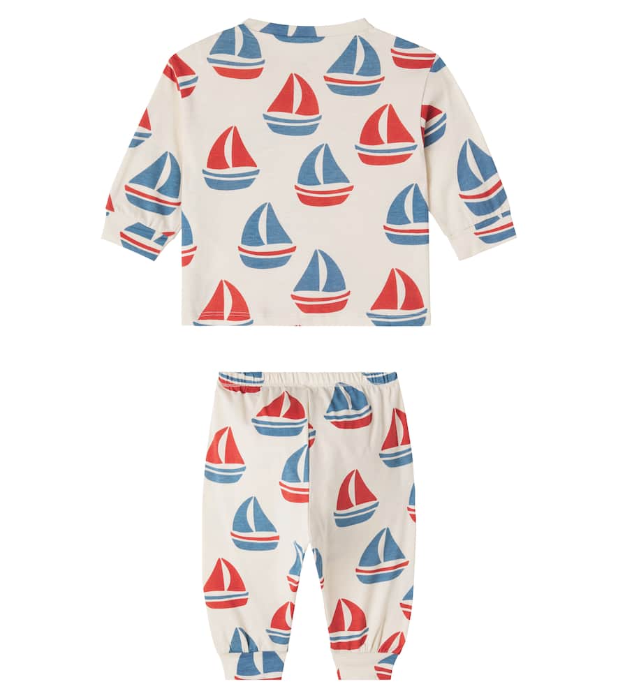 Konges Sløjd Baby Gio cotton sweatshirt and sweatpants set