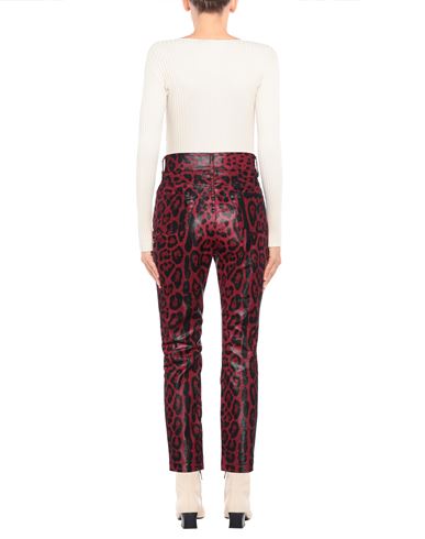 Woman Denim pants Red
