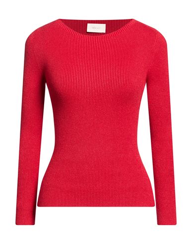 Woman Sweater Red Size ONESIZE Viscose, Polyester, Polyamide