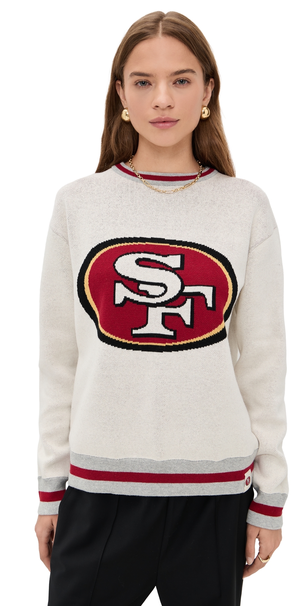 49rs Crewneck Sweater 49ers Sugar Swizzle